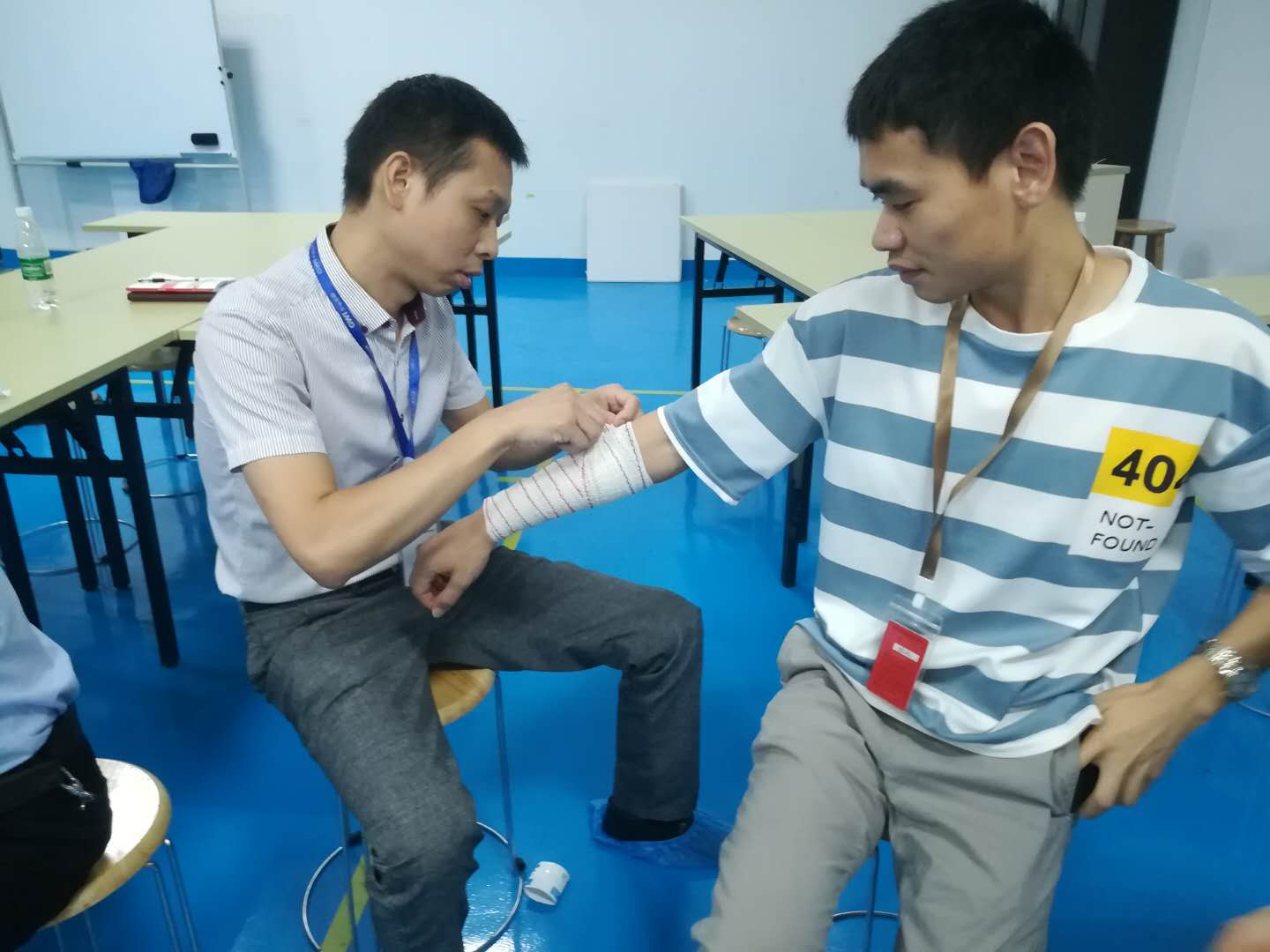 人道?博愛?奉獻(xiàn)——長(zhǎng)城金融應(yīng)急救護(hù)課程圓滿結(jié)課